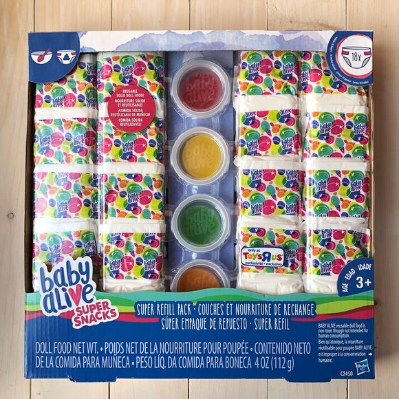 baby alive super snacks super refill pack